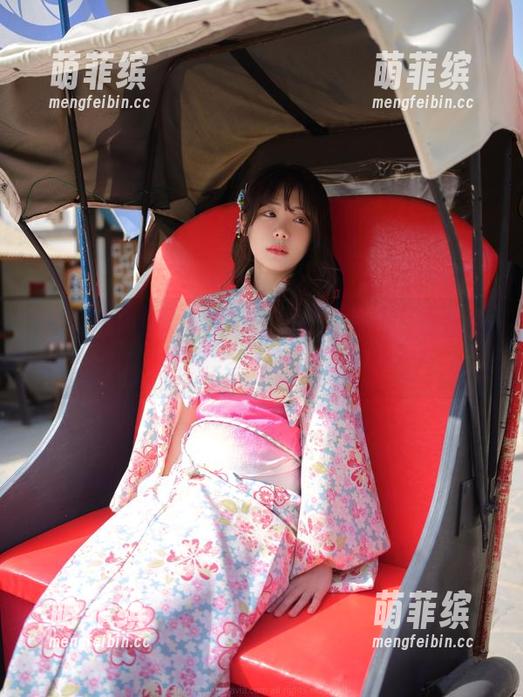 让人想叫妈妈的wuyo(우요)：全套和服写真映出柔和光影！