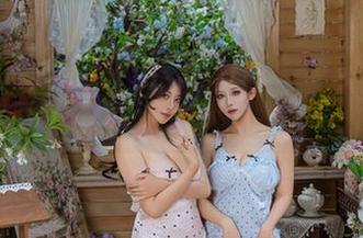 无圣光之境，云溪溪的双人写真如梦似幻