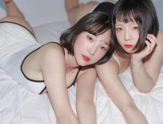 在姜仁卿(강인경)的私房，连衣裙扭动出的美图故事
