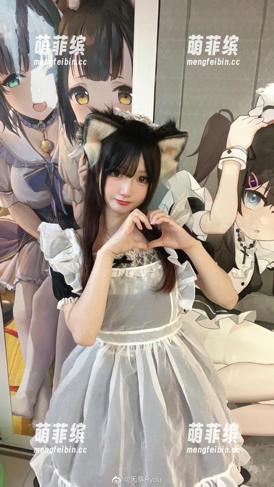 无筝ryou 精选套图:无筝ryou,白色猫和那天的日落