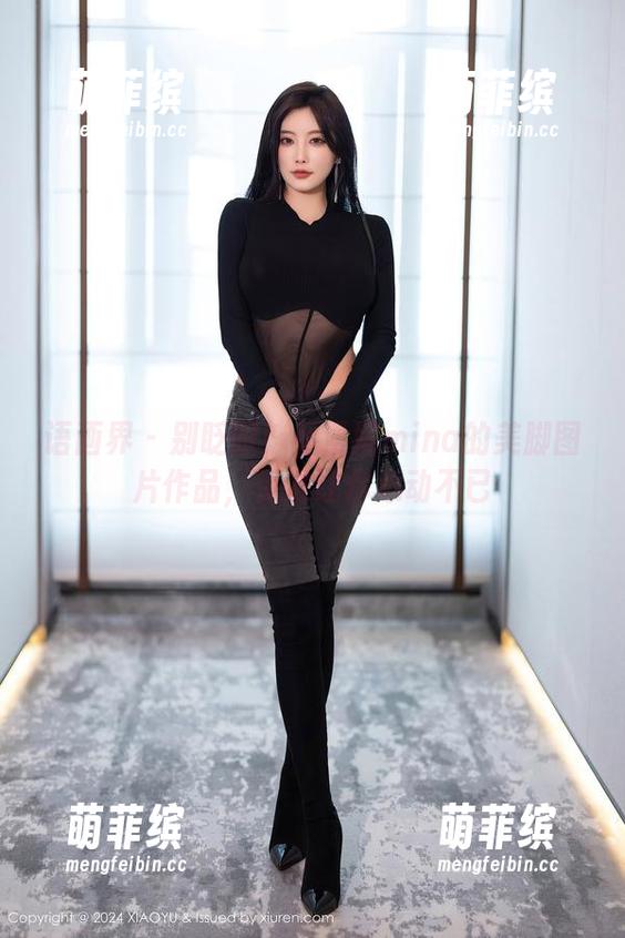 语画界 - 别眨眼！乔漫妮mina的美脚图片作品，保准让你心动不已