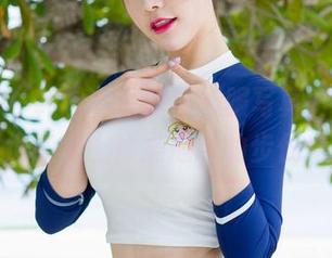 魅妍社 – 韩冰冰儿的体操服写真，下载后也能追上体操冠军的步伐！